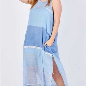 Lula Soul Blue Maxi Dress